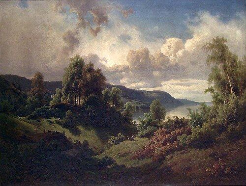 Summer Landscape, 1853, Joachim Frich