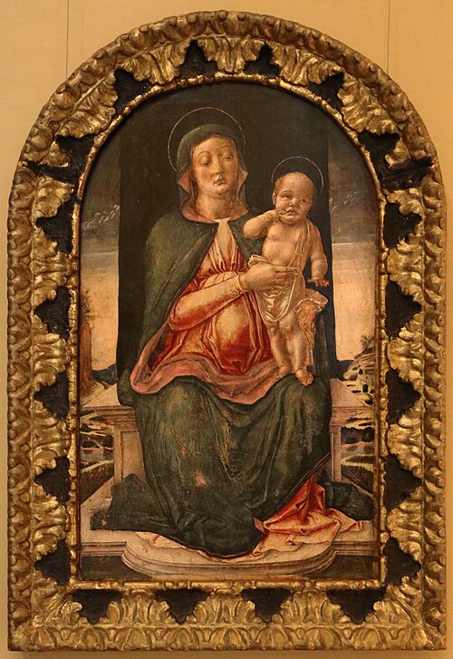 madonna col bambino, 1500, Bartolomeo Vivarini