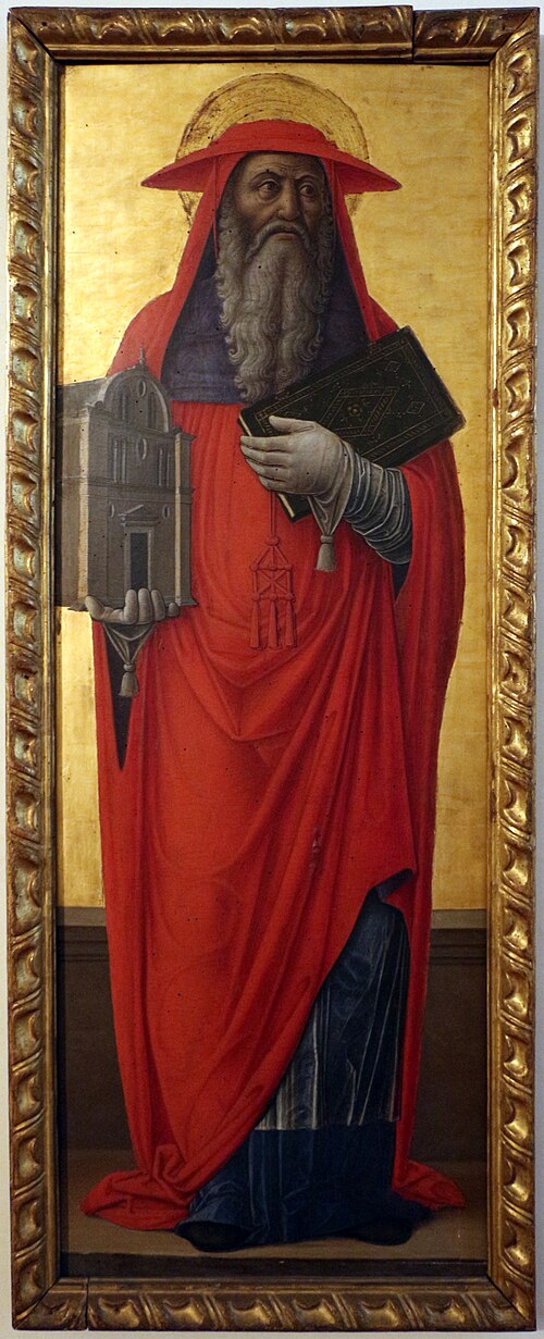 san girolamo, 1450, Bartolomeo Vivarini