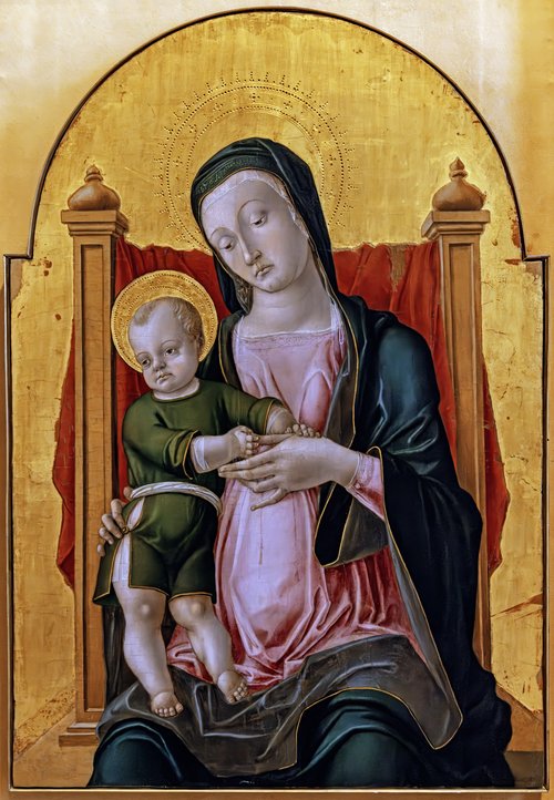 Vierge à l'Enfant -  Bartolomeo Vivarini, , Bartolomeo Vivarini