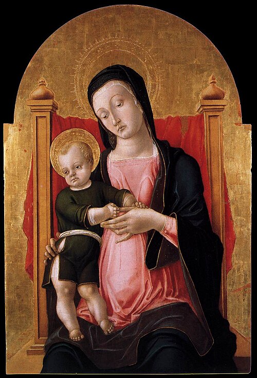 Madonna mit Kind, 1450, Bartolomeo Vivarini