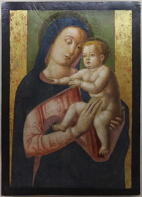 madonna col bambino, 1450, Bartolomeo Vivarini