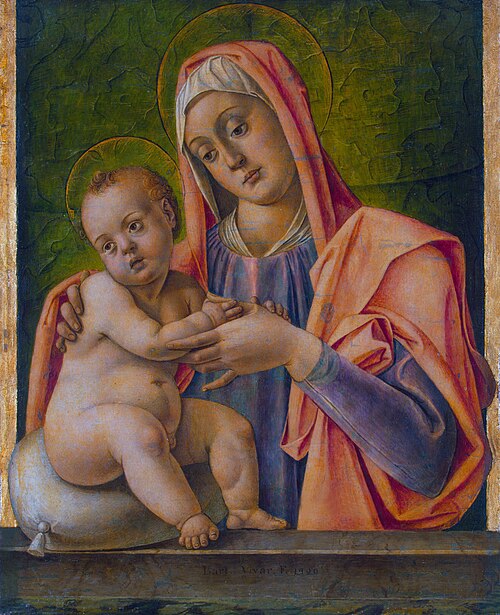 Vierge à l'Enfant, 1490, Bartolomeo Vivarini