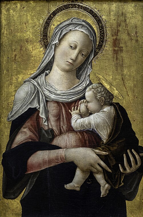 La Vierge allaitant l'Enfant, 1500, Bartolomeo Vivarini