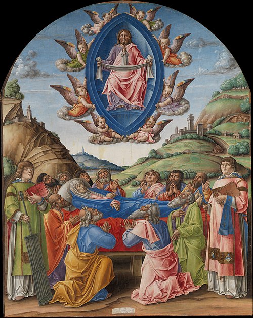 The Death of the Virgin, 1485, Bartolomeo Vivarini