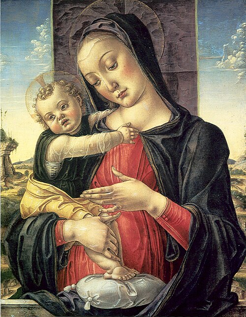 Vierge à l'Enfant., 1475, Bartolomeo Vivarini