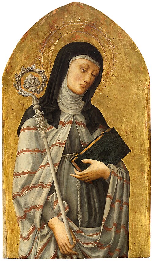 Sainte Claire, 1451, Bartolomeo Vivarini