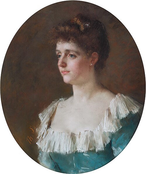 Portrait de Maria Cornelia Schimmelpenninck van der Oye (1857-1891), 1880, Thérèse Schwartze