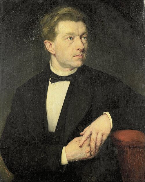 Portrait of Dr. J. L. Dusseau, 1870, Thérèse Schwartze