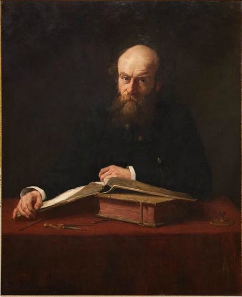 Portrait of Dr. P.J.H. Cuypers (1827-1921), 1887, Thérèse Schwartze