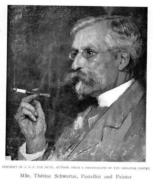 Portrait of A.G.C. van Duyl, 1890, Thérèse Schwartze