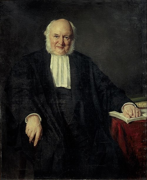 Portrait of Nicolaas Beets, 1881, Thérèse Schwartze