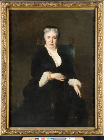 Ida Helena Harting (1827-1902). Echtgenote van P.M. Molijn; (2) Nicolaas van Taack Tra Kranen, 1881, Thérèse Schwartze