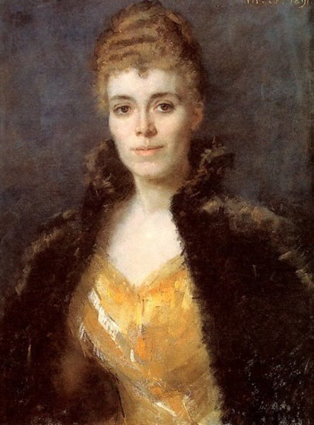 Portrait de Marie Henriette Rochussen (1858-1956), 1891, Thérèse Schwartze