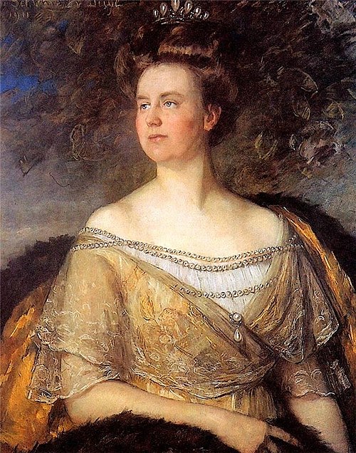 Portrait de Wilhelmina, 1910, Thérèse Schwartze
