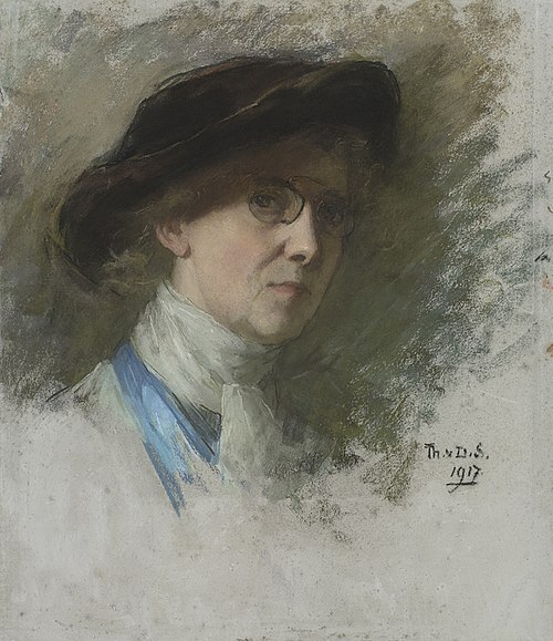 Autoportrait, 1917, Thérèse Schwartze