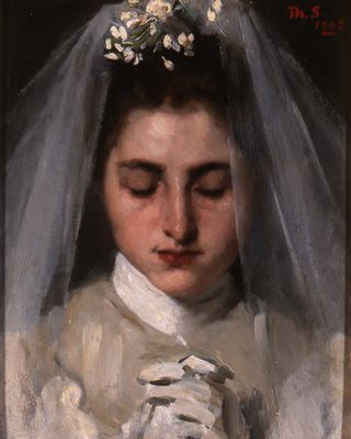 Bride, 1903, Thérèse Schwartze