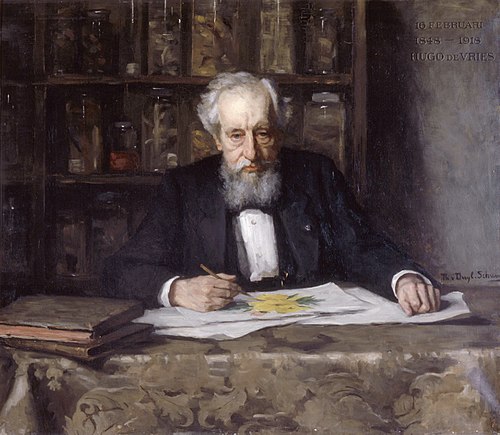 Portrait of Prof. Hugo de Vries, 1918, Thérèse Schwartze