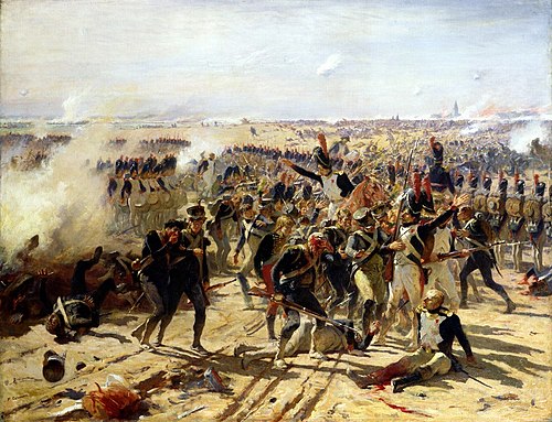 The Battle of Essling, May 1809, , Fernand Cormon