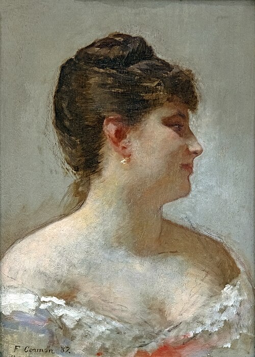Portrait de Madame Cormon, 1887, Fernand Cormon