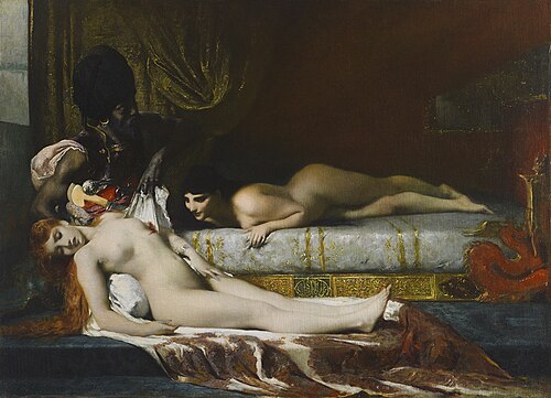 Une Jalousie au sérail, 1874, Fernand Cormon