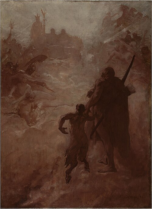 Le Satyre, 1886, Fernand Cormon