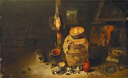 Kitchen, 1659, Philips Angel