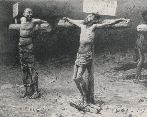 Crucifixion, 1894, Nikolaï Gay