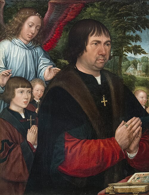 Portrait of Lieven van Pottelsberghe, 1532, Gerard Horenbout
