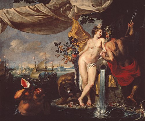 Allegory of the Sound, 1622, Isaac Isaacsz