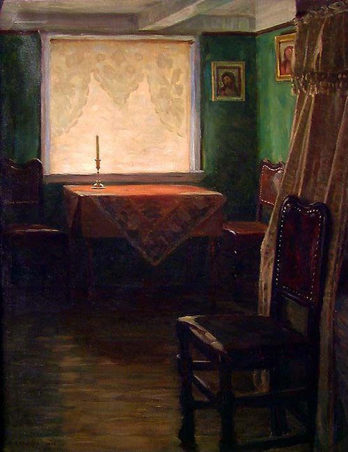The spare Bedroom, 1896, Jacob Gloersen