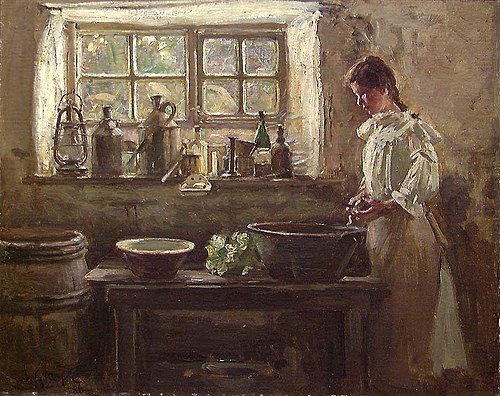 Basement Interior, 1886, Jacob Gloersen