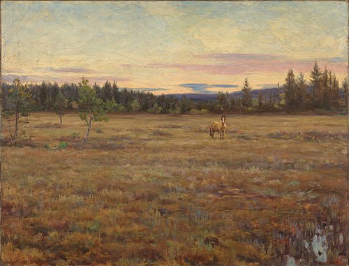 Early Autumn Morning, 1899, Jacob Gloersen