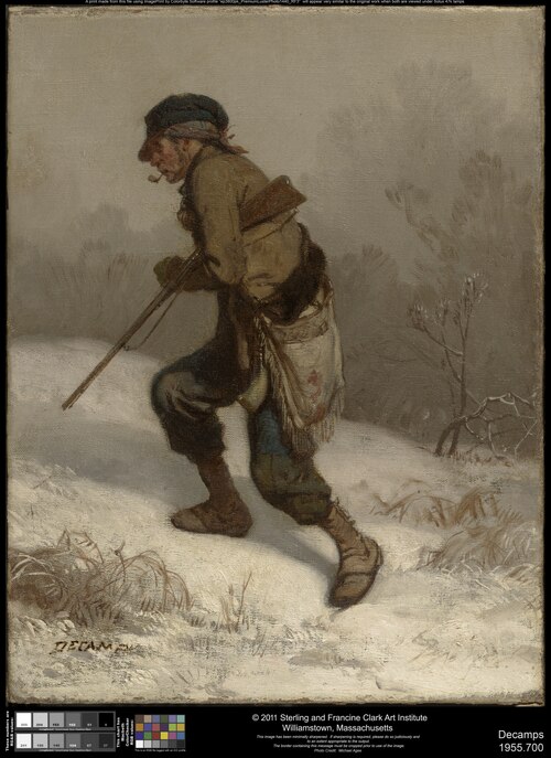 Le braconnier, 1847, Alexandre-Gabriel Decamps
