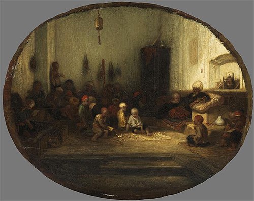 L'école turque, 1837, Alexandre-Gabriel Decamps