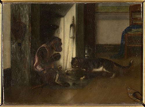 Bertrand et Raton, 1846, Alexandre-Gabriel Decamps