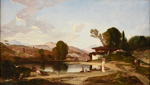 Souvenir de Turquie d'Asie (Environs de Smyrne), 1840, Alexandre-Gabriel Decamps