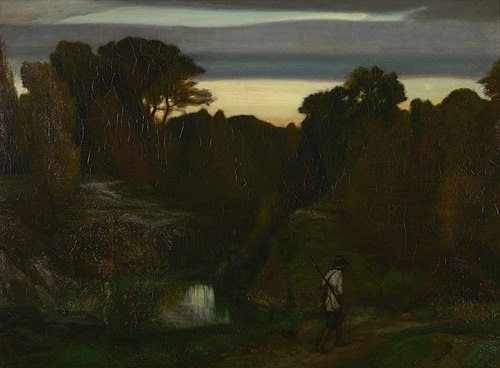 The poacher, 1857, Alexandre-Gabriel Decamps