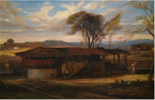 AN ORIENTAL FARM, , Alexandre-Gabriel Decamps