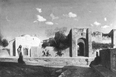 Een stad in Klein-Azië, 1846, Alexandre-Gabriel Decamps