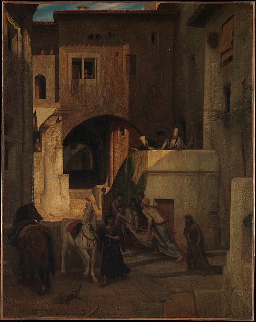 The Good Samaritan, 1853, Alexandre-Gabriel Decamps