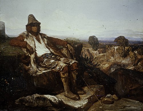 Goatherd of the Abruzzi, 1845, Alexandre-Gabriel Decamps