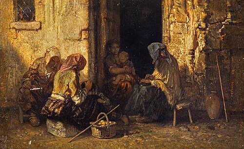 The Beggars, 1849, Alexandre-Gabriel Decamps