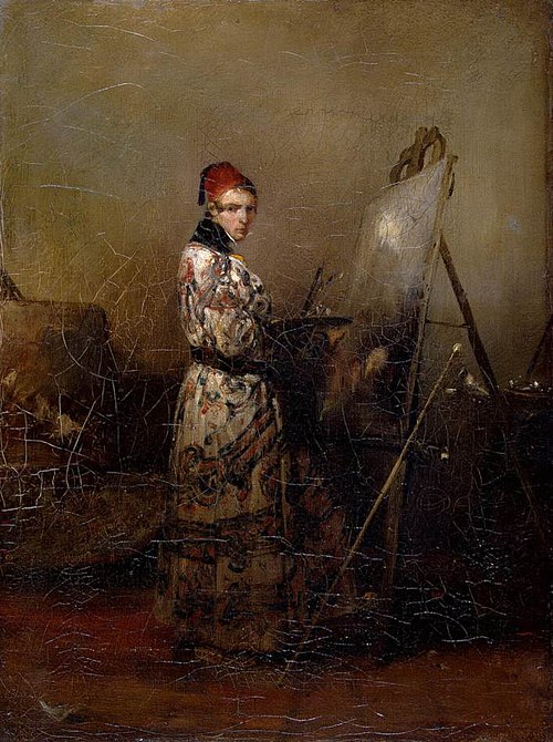 Autoportrait, 1831, Alexandre-Gabriel Decamps