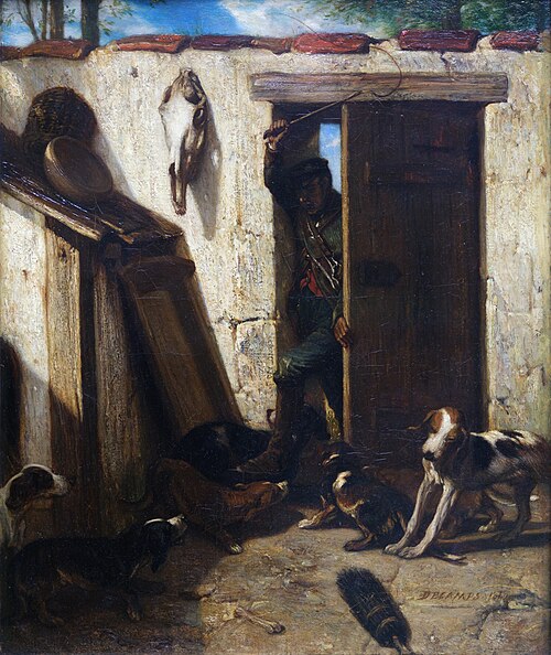 Le Valet de chiens, 1842, Alexandre-Gabriel Decamps