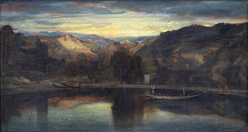 Jésus sur le lac de Génézareth, 1862, Alexandre-Gabriel Decamps