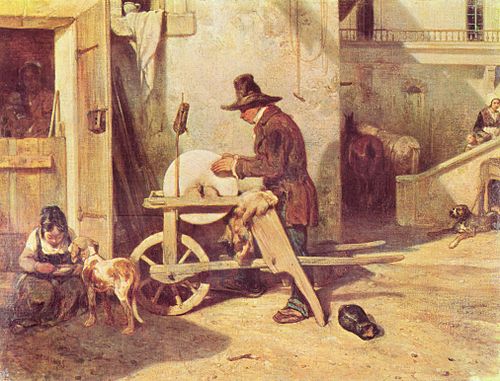 Le Rémouleur, 1840, Alexandre-Gabriel Decamps