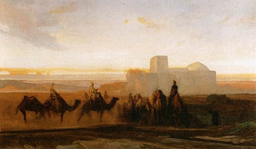 La Caravane, 1850, Alexandre-Gabriel Decamps