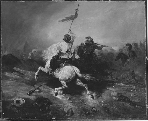 Turkish Standard-bearer, 1839, Alexandre-Gabriel Decamps