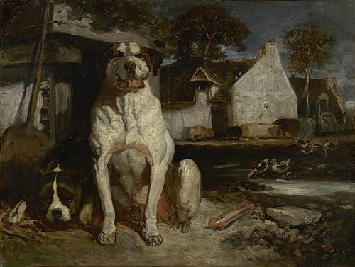 Watchdogs, 1829, Alexandre-Gabriel Decamps